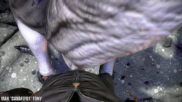 Guy fucks multiple dinosaur raptors in dirty groupsex