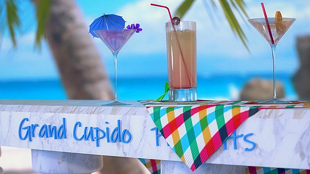 Love Affair 2B on the Caribbean Beach riding on a meaty cock