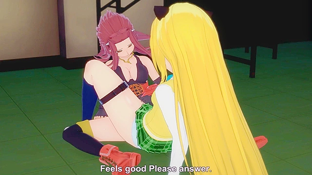 Akiza Izinski Yu-Gi-Oh vs Yami To LOVE-Ru - Lesbian Hentai Porn Crossover