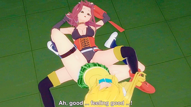 Akiza Izinski Yu-Gi-Oh vs Yami To LOVE-Ru - Lesbian Hentai Porn Crossover