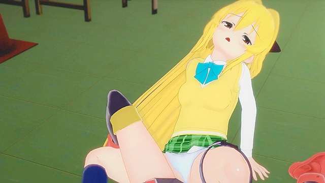 Akiza Izinski Yu-Gi-Oh vs Yami To LOVE-Ru - Lesbian Hentai Porn Crossover