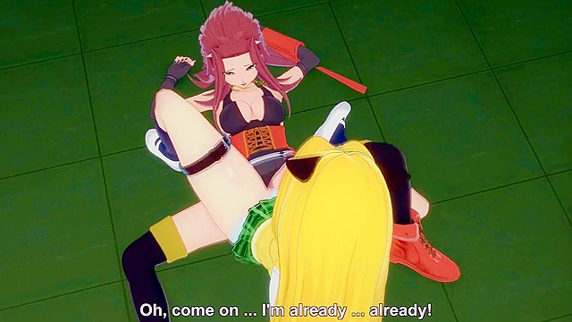 Akiza Izinski Yu-Gi-Oh vs Yami To LOVE-Ru - Lesbian Hentai Porn Crossover