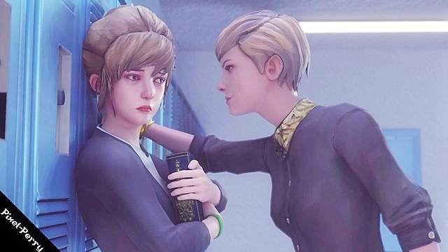 Life is Strange futa girls have rough anal sex