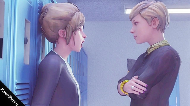 Life is Strange futa girls have rough anal sex