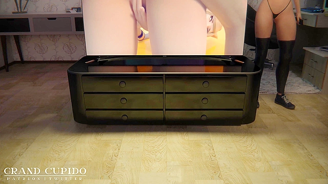 KDA Akali Home Sex League of Legends busty 3d fuck