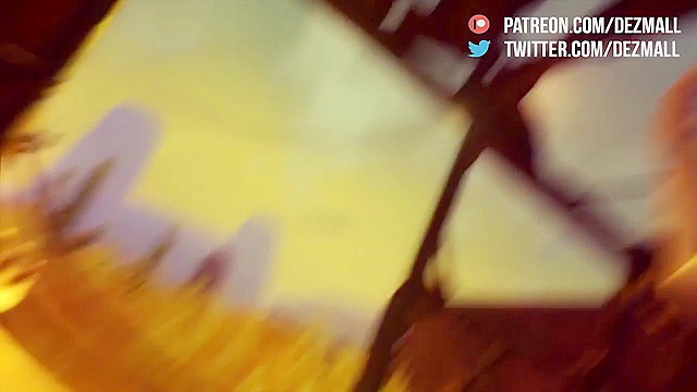 At gunpoint Anna from Metro Exodus forces you to get fucked