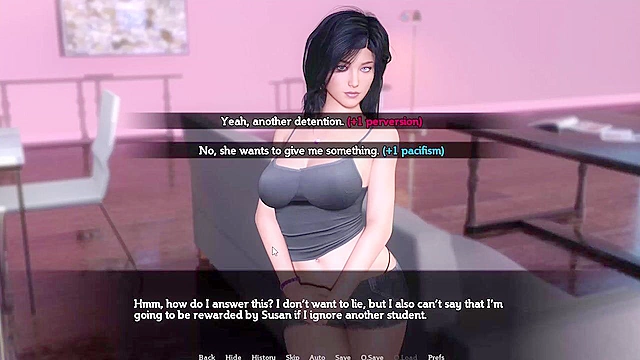 Freeloading Family - Sex Game with busty milfs - walkthrough