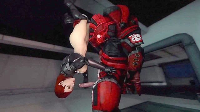 Female Shepard from Mass Effect fucks the galaxy - 3D HMV
