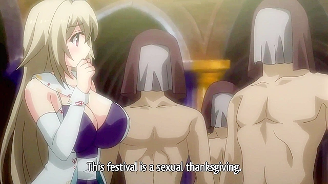 Princesses of the Kingdom Have an Orgy and Receive Multiple Creampies ~ Anime Hentai 1080p