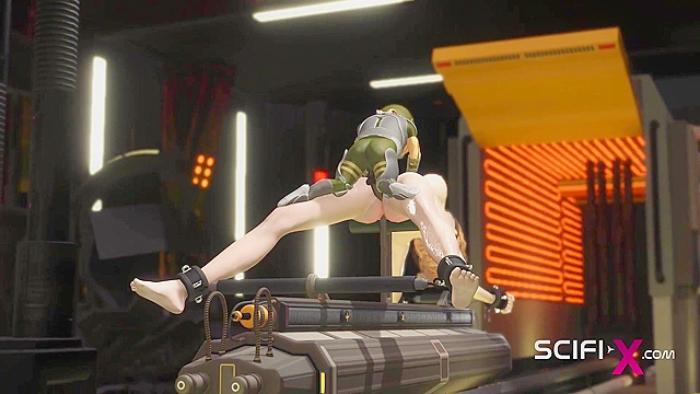 Storm Trooper fucks a disobedient rebel with BBC