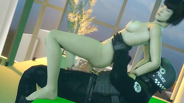 Faith's Edge 1 - Faith Connors anal fucked by rough security guard