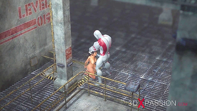 Teen 3d virgin girl gets fucked in her ass by the god of war