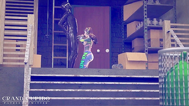 Ashe and Dva Adventures of Sucking and Fucking Big Cocks