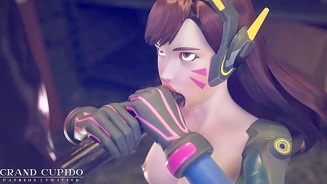 Ashe and Dva Adventures of Sucking and Fucking Big Cocks