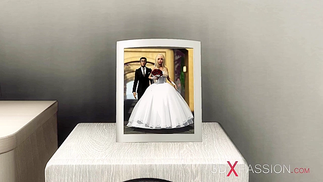 A super sexy horny blonde gets fucked by BBC in the desert island