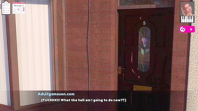 Melody - Romantic girlfriend rides on your stiff cock - 3d game walkthrough