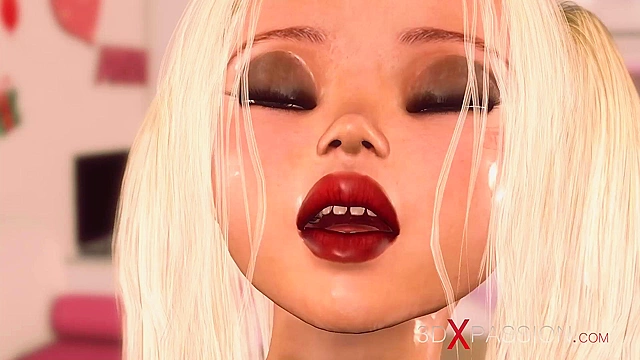 Sweet pigtailed blonde birthday girl gets fucked by her brother