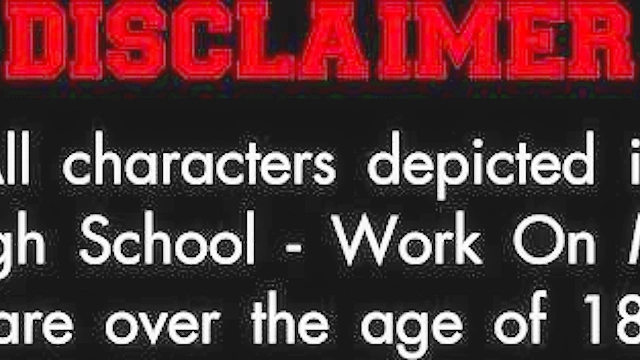 Big tits futanari teacher anal fucking her blonde student in a 3d porn animation