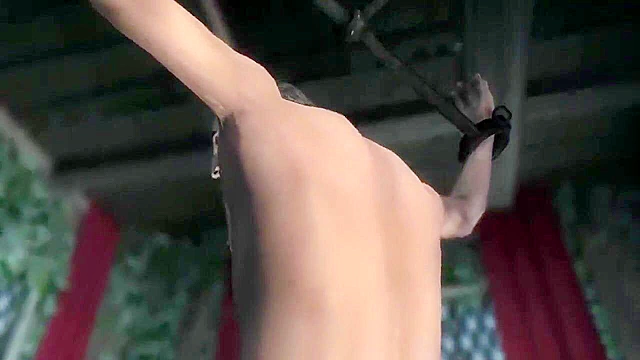 Dark elf is caught masturbating her wet cunt and gets banged on the table