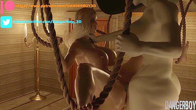 Resident Evil Futa Lady Dimitrescu BDSM - Futanari pounds female