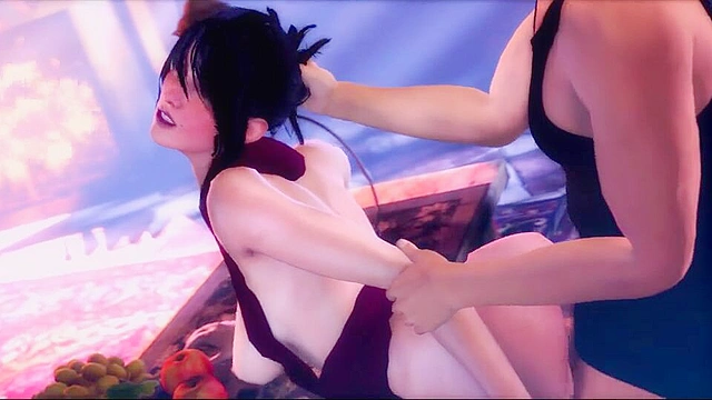 Witches of the Wilds - Morrigan takes a hard cock deep in her shaved cunt