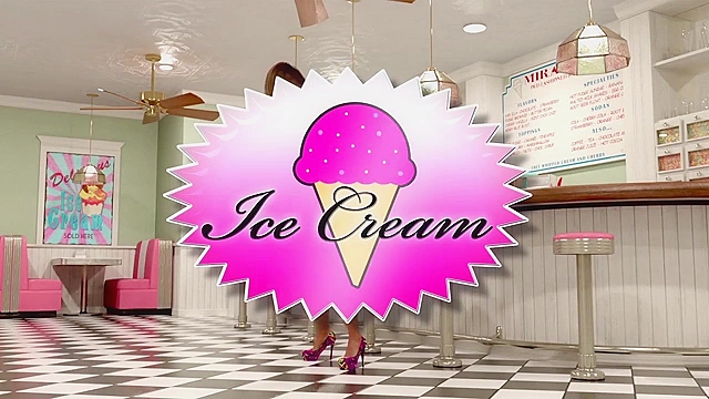 Ice Cream - 3D Futanari Animation fucking in public ice cream shop