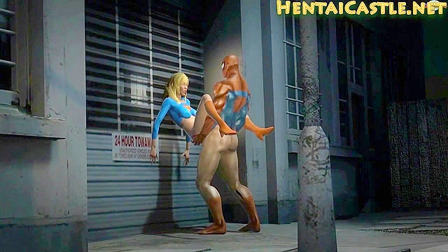 Batman gives supergirl a 69 pussy licking and fuck