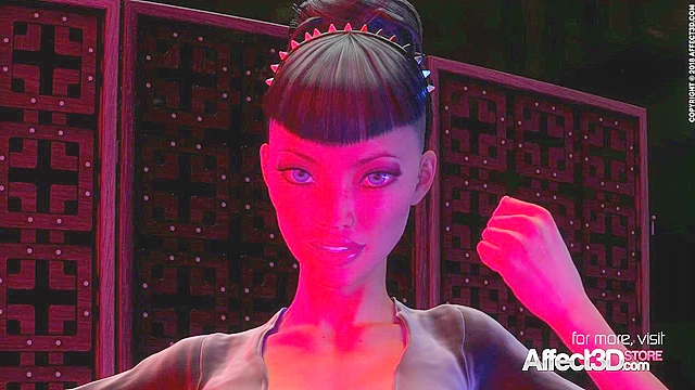 3D animation futa game - very realistic hardcore