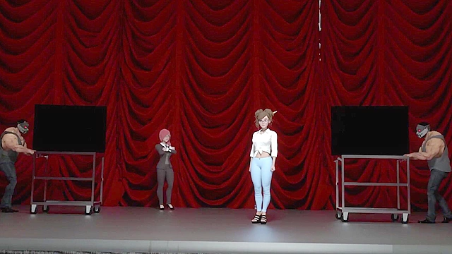 Hentai Sex School - Schoolgirl gets some slow outdoor sex on school steps