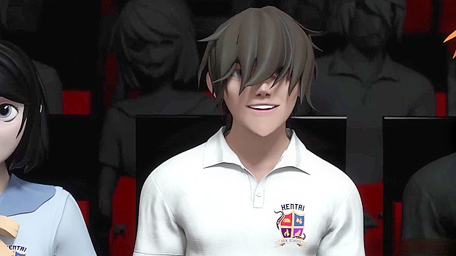 Hentai Sex School - Schoolgirl gets some slow outdoor sex on school steps