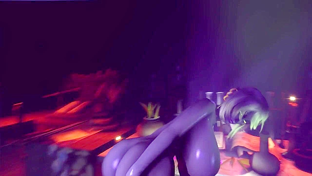 Uncontrolled Experiment ~THICC Queen Nualia rides on a hard cock