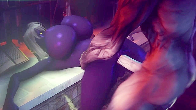 Uncontrolled Experiment ~THICC Queen Nualia rides on a hard cock