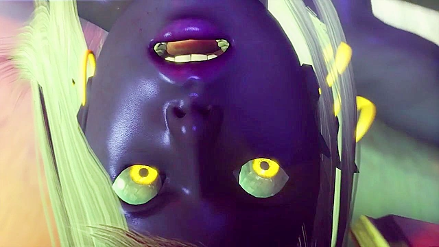 Uncontrolled Experiment ~THICC Queen Nualia rides on a hard cock