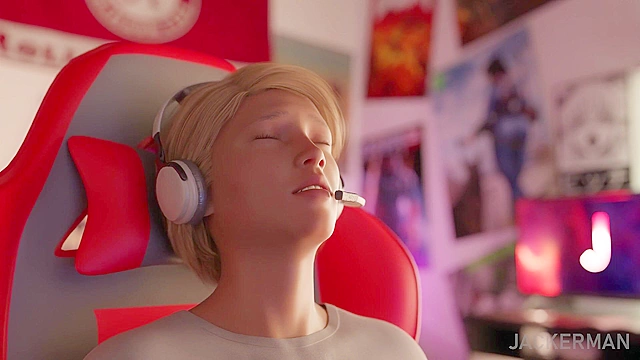 Southern Hospitality - Curvy 3D mom deepthroats son's dick under the table