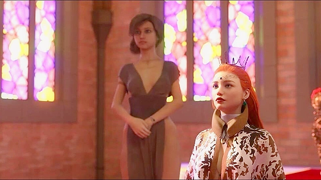 Queen Royally Rewards An Exotic Futa Dancer with blowjob