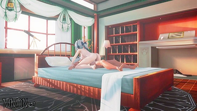 Haku Yowane rides on dick of masked wrestler and screams while getting creampied