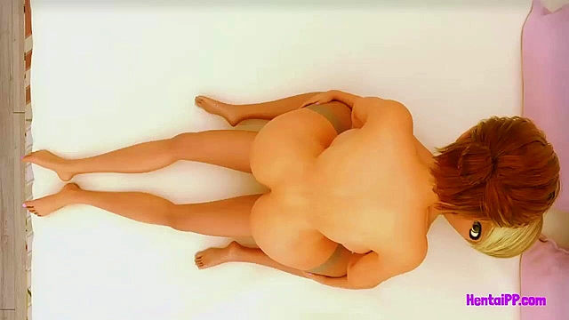 Futanari daughter fucks her mom in her big fat ass