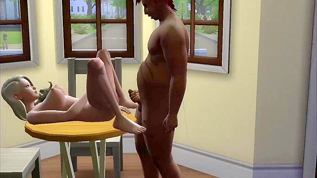 WŚCIEKLIZNA RABIES 1 [The Sims 4] - Threesome group fuck