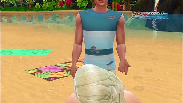 WŚCIEKLIZNA RABIES 1 [The Sims 4] - Threesome group fuck