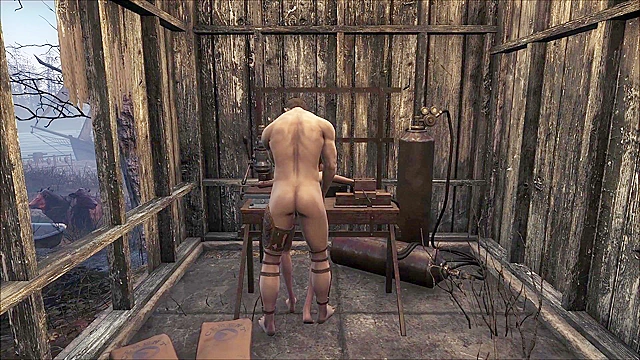 Petite Fallout 4 girl gets Ass Fucked On The Workbench