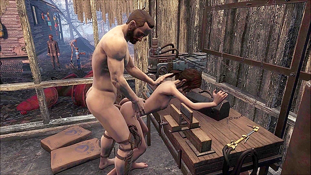 Petite Fallout 4 girl gets Ass Fucked On The Workbench