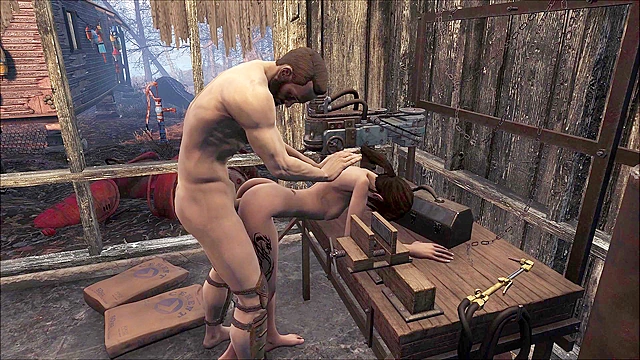 Petite Fallout 4 girl gets Ass Fucked On The Workbench