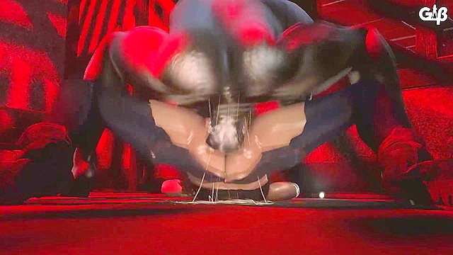 Regenarator dominates Claire's pussy with his dirty monster dick