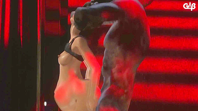 Regenarator dominates Claire's pussy with his dirty monster dick