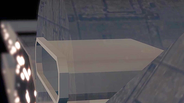 Female sex android futa fucks a sexy ebony in the space station