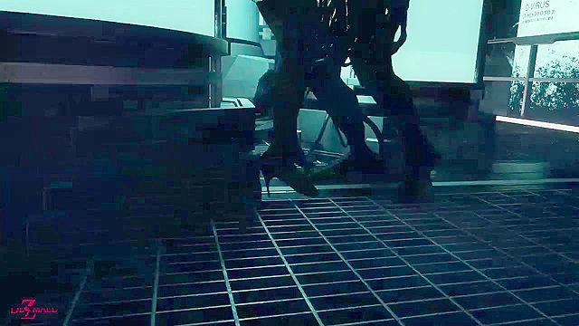 D-Virus - Resident Evil - Ada Wong gets infected by fucking