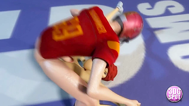 Cram Skul Xtra Credit - Football player pile drivers busty teacher