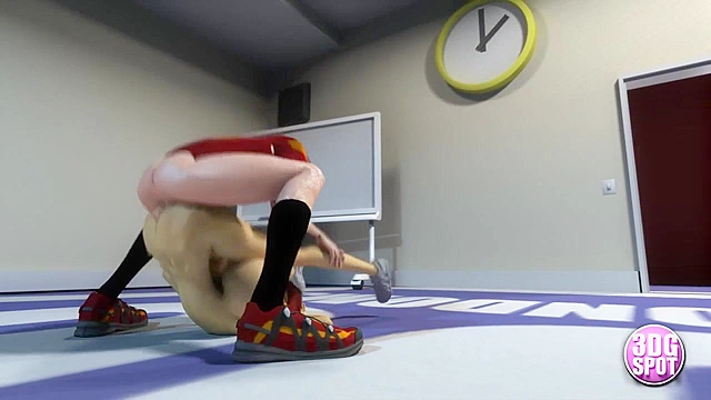 Cram Skul Xtra Credit - Football player pile drivers busty teacher