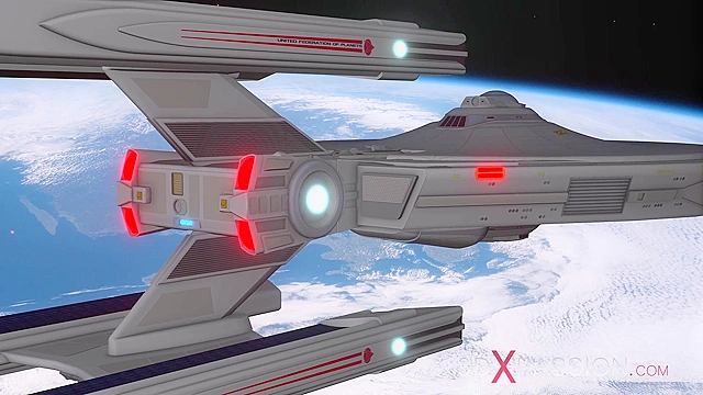 3D futa porn - Super sexy android dickgirl fucks a hot ebony on a spaceship