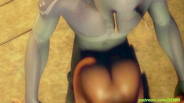 Underground rough alien sex with curvy milf